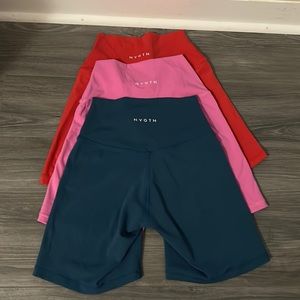 NWOT 3 pair Bundle NVGTN Shorts